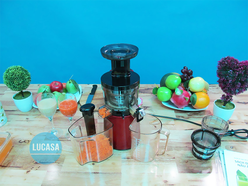 Hình ảnh thực tế : Máy ép trái cây tốc độ chậm Hurom H-AA-RBE17