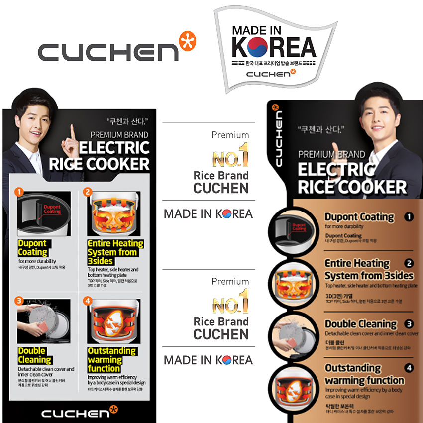 Cuchen CJE-NA1001VN - Công nghệ mới