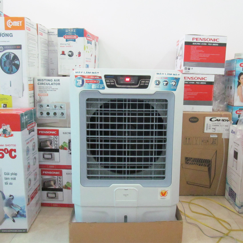 Máy làm mát không khí Asanzo A-11000 - Bình nước 80 Lít