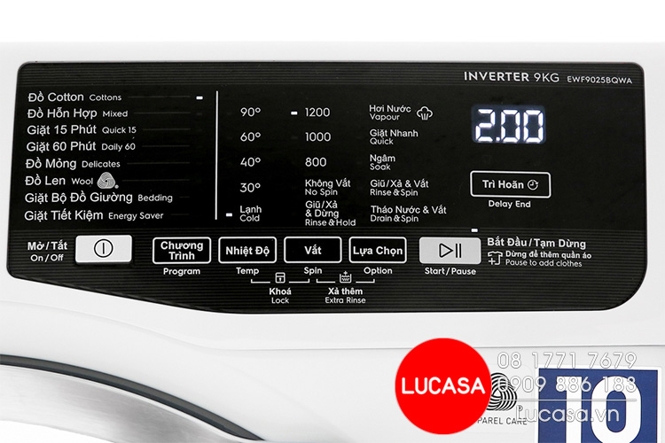 Máy Giặt Electrolux EWF8025CQSA