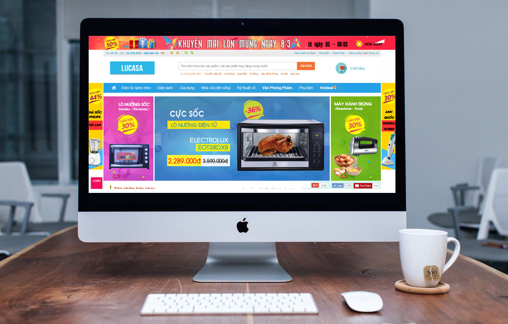 Tưng bừng khuyến mãi ngày 8/3