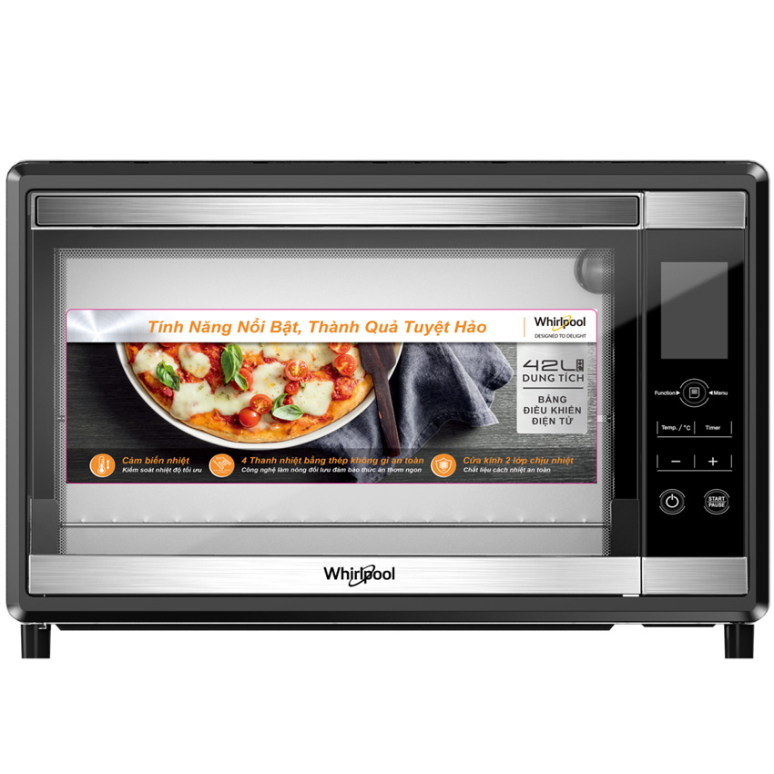 Lò nướng Whirlpool ACO421/SB - 42L 1800W