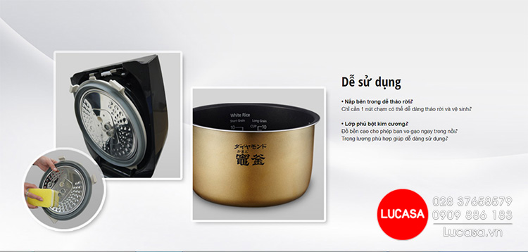 Nồi cơm điện cao tần Panasonic