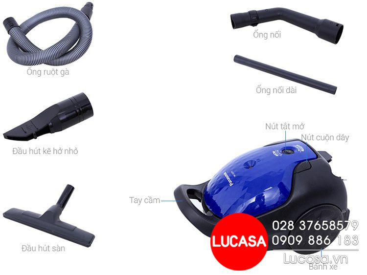 Máy hút bụi Panasonic PAHB-MC-CG371AN46