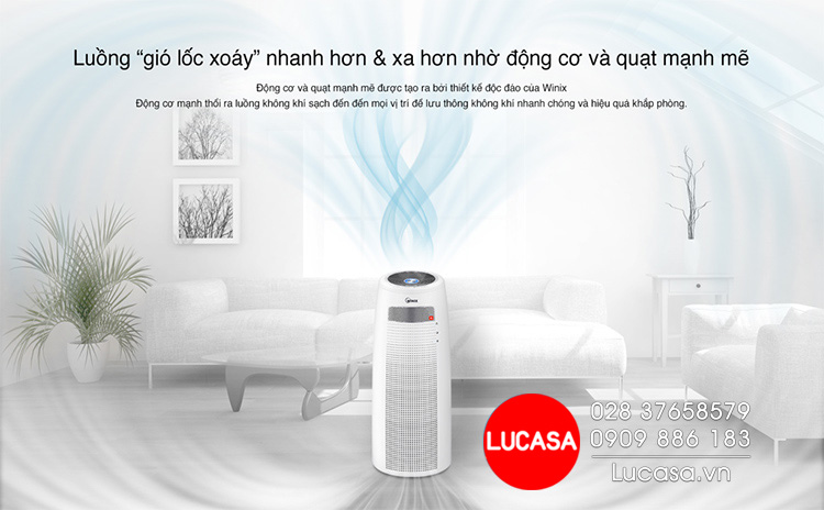 Winix TOWER QS hiết kế đẹp tối ưu
