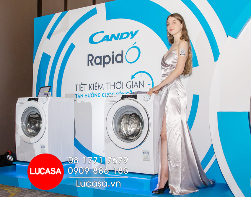 Máy giặt Candy RO 1496DWHC7\1-S - Bảng điển khiển