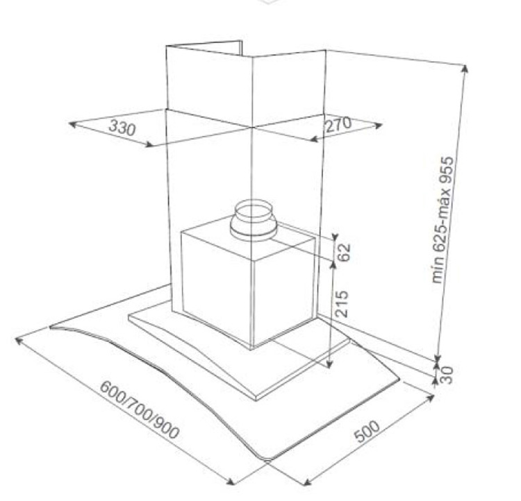 Máy Hút Mùi Teka NC 780