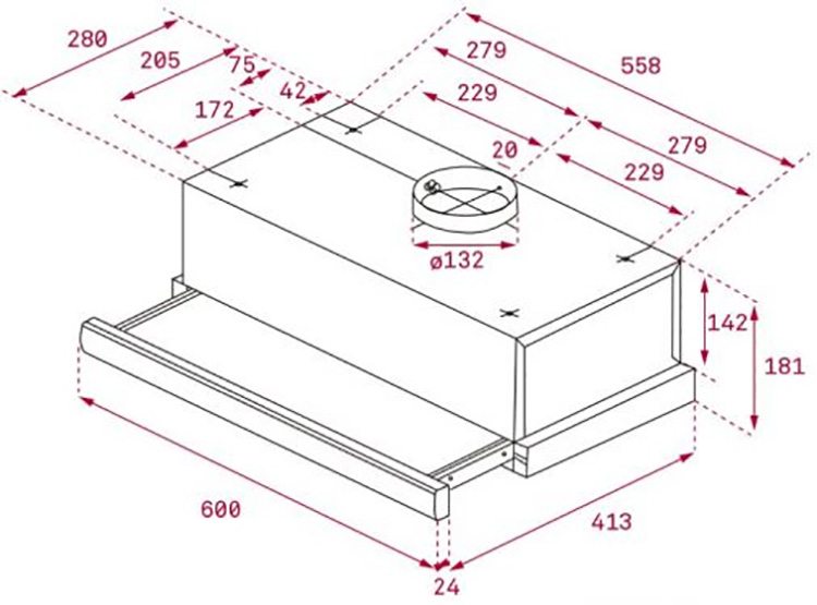 Máy Hút Mùi Teka TL 6310