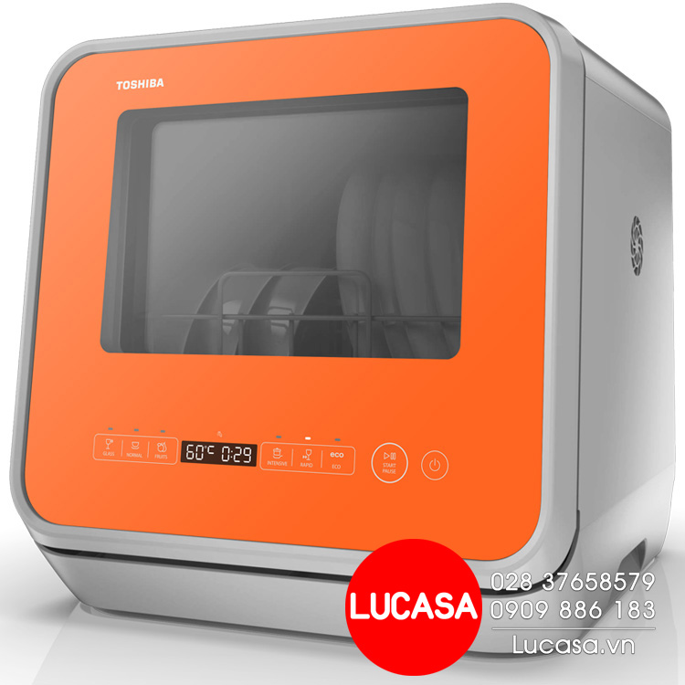 Máy Rửa Chén Mini Toshiba DWS-22AVN(D)