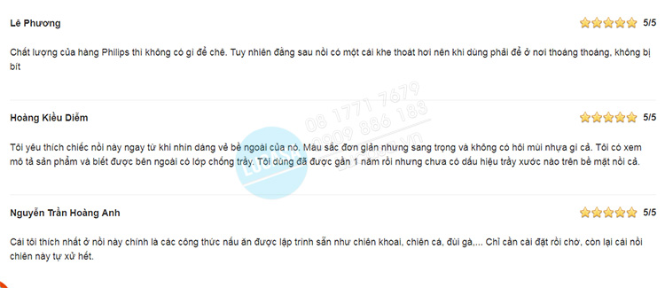 Nồi Chiên Không Dầu Philips HD9220/20