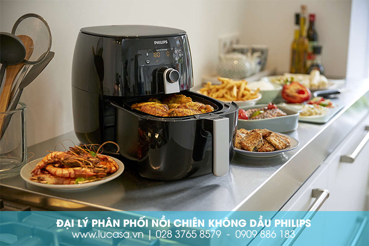 Mua nồi chiên không dầu Philips chính hãng tại Lucasa.vn